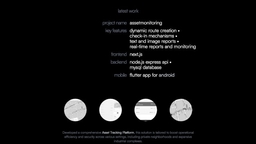 Screenshot portfolio